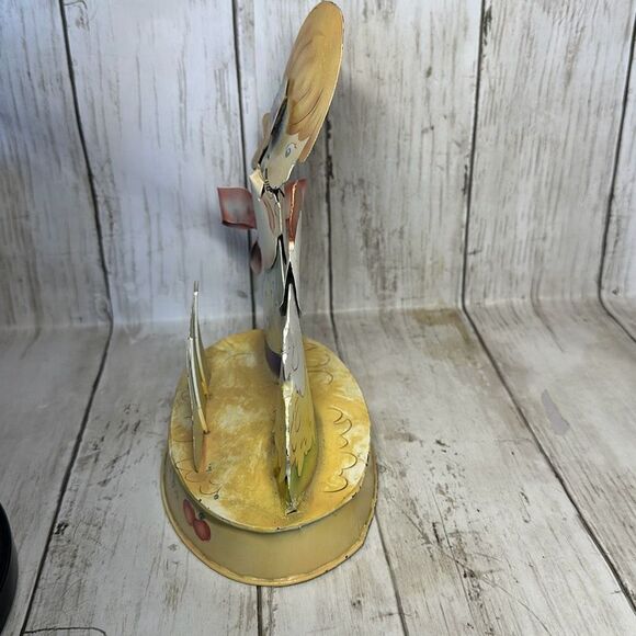 Metal Precious Moments Looking Girl I Get a Cluck Out of You Unique - Picture 4 of 8